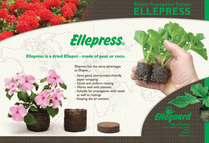 Таблетка торфяная Ellepress фото в интернет-магазине "Сортовые семена"