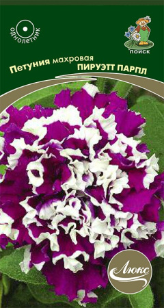 Петуния махровая Пируэтт парпл (ЦП) 10 фото в интернет-магазине "Сортовые семена"