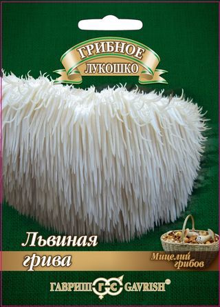 Ямабуши Львиная грива на древесной палочке 12 шт фото в интернет-магазине "Сортовые семена"