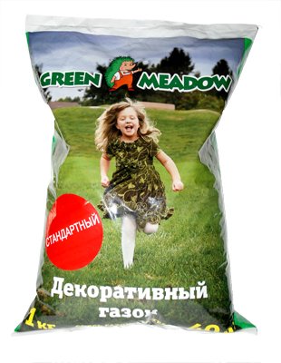Декоративный стандартный газон фото в интернет-магазине "Сортовые семена"