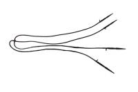 Фото AD 2315 Капельницы прямые, 4 шт. с соединительной трубкой Dn3, 50 см × 4 (упак. 10шт.)