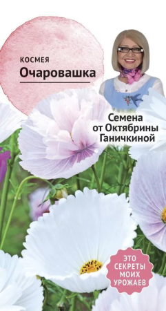 Космея Очаровашка 0,05 г фото в интернет-магазине "Сортовые семена"