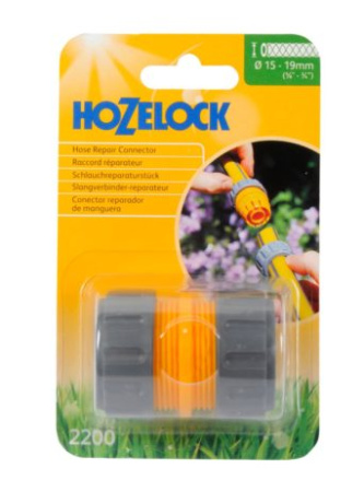 Коннектор HoZelock 2200 для ремонта шлангов (19 мм) фото в интернет-магазине "Сортовые семена"