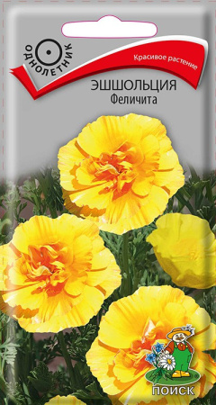 Эшшольция Феличита (ЦП) 0,2 фото в интернет-магазине "Сортовые семена"