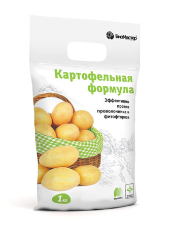 Картофельная формула Бульба 1кг БиоМастер фото в интернет-магазине "Сортовые семена"