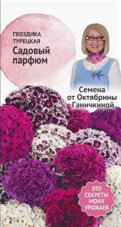 Гвоздика турецкая Садовый парфюм 0,1 г фото в интернет-магазине "Сортовые семена"