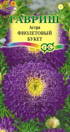 Астра Букет фиолетовый 0,3 г фото в интернет-магазине "Сортовые семена"
