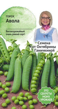 Горох Авола 10 г фото в интернет-магазине "Сортовые семена"