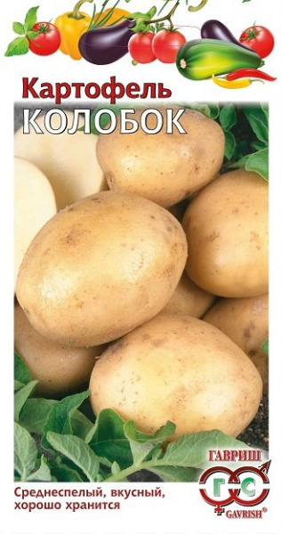 Картофель Колобок 0,025 г Н14 фото в интернет-магазине "Сортовые семена"