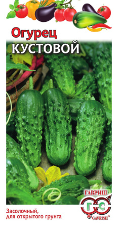 Огурец Кустовой 0,5 г фото в интернет-магазине "Сортовые семена"