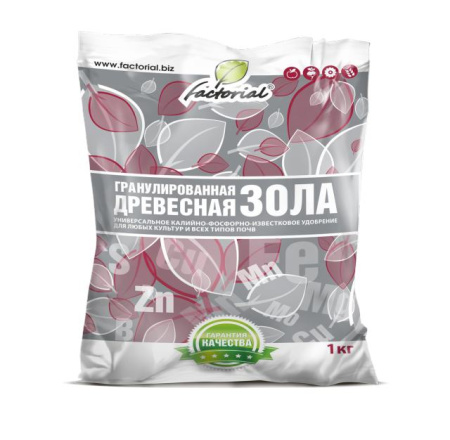 Зола древесная гранул. 1кг фото в интернет-магазине "Сортовые семена"