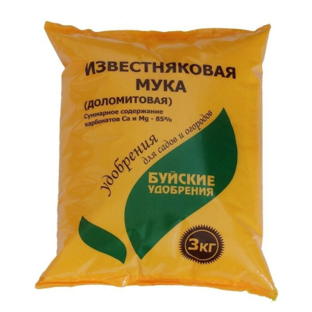 Известняковая (доломитовая) мука,3 кг Буйский фото в интернет-магазине "Сортовые семена"