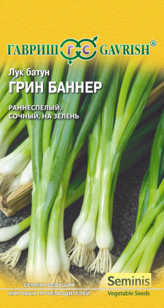 Лук батун Грин Баннер 0,2 г (Голландия) фото в интернет-магазине "Сортовые семена"