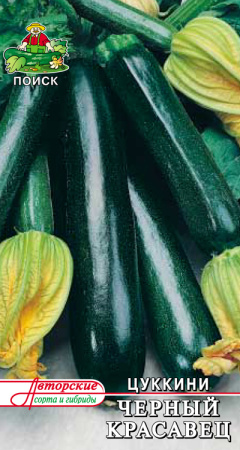 Кабачок Черный красавец(А) (ЦВ) 12шт. фото в интернет-магазине "Сортовые семена"