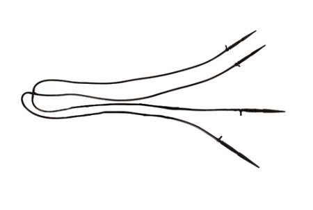 AD 2315 Капельницы прямые, 4 шт. с соединительной трубкой Dn3, 50 см × 4 (упак. 10шт.) фото в интернет-магазине "Сортовые семена"