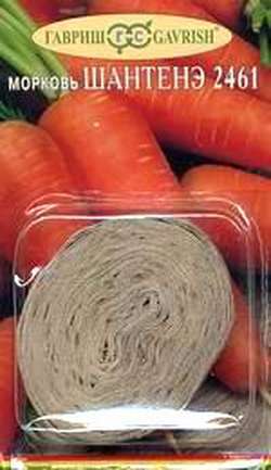 Морковь на ленте Шантенэ 2461  8 м фото в интернет-магазине "Сортовые семена"