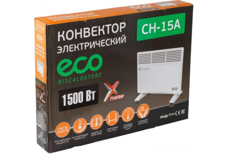 Конвектор электрический ECO CH-15A (1500 Вт, термостат) фото в интернет-магазине "Сортовые семена"