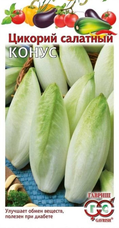 Цикорий салатный (Витлуф) Конус* 0,1 г фото в интернет-магазине "Сортовые семена"