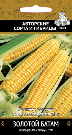 Кукуруза Золотой батам фото в интернет-магазине "Сортовые семена"