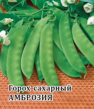 Горох Амброзия, сахарный 5,0 г (БП) фото в интернет-магазине "Сортовые семена"