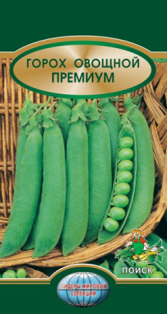 Горох овощной Премиум (10гр.) фото в интернет-магазине "Сортовые семена"