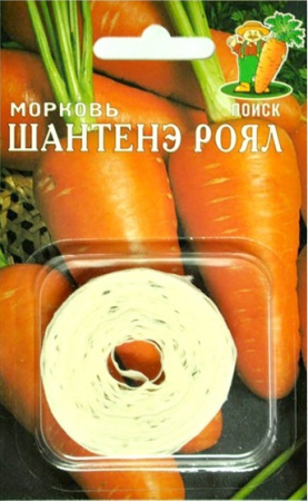 Морковь (Лента) Шантенэ Роял (ЦВ) 8м. фото в интернет-магазине "Сортовые семена"