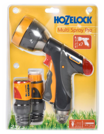 Набор для полива HoZelock 2371 Multi Spray Pro 12,5mm  В комплекте: Пистолет-распылитель Mutli Spray фото в интернет-магазине "Сортовые семена"