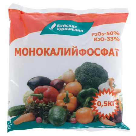 Удобрение Монокалийфосфат 0.5 кг фото в интернет-магазине "Сортовые семена"