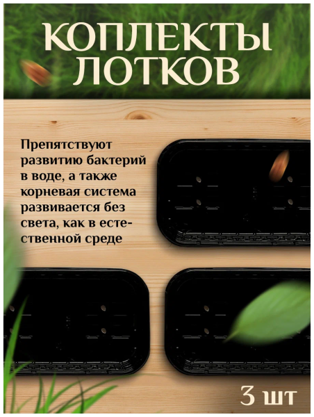 Набор для выращивания микрозелени "Начальный" фото в интернет-магазине "Сортовые семена"
